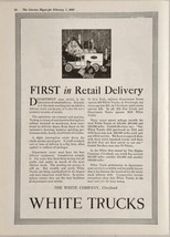 1920 Print Ad White Trucks Department Store Retail Delivery Service Cleveland,OH - £17.01 GBP