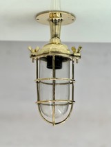 Maritime Lamps &amp; Lighting Replica Antique Nautical Style Brass Vintage Bulkhead - £86.08 GBP