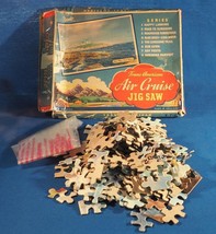 Vintage Trans American Air Cruise Jigsaw Puzzle - $9.64
