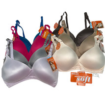 Warner&#39;s Bra Wirefree Seamless Comfort Band Contour Smooths Cloud 9 Soft 1269 - £31.95 GBP