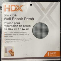 HDX 6 in. x 6 in. Drywall Wall Repair Patch - $7.80