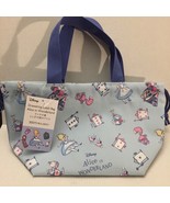 NEW Disney Alice in Wonderland Drawstring 11x6x5 Lunch Bag - $15.26