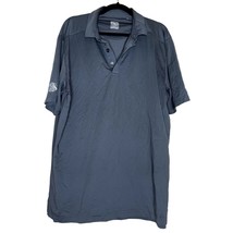 Callaway Men&#39;s Size Large Golf Pullover Shirt Short Sleeve Blue collared Embroid - £15.45 GBP