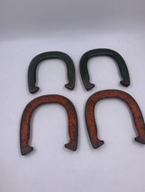 Set of 4 Double Ringer Drop Forged Horshhoes 2 1/2lbs A and B set - £18.35 GBP