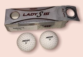 Precept Lady S 3 Set Of 2 Golf Balls - £3.81 GBP