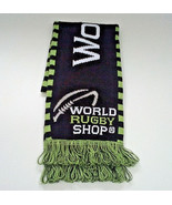 World rugby shop scarf my life my game rugby since 1823 graphics black g... - $653.08 MXN