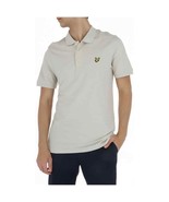 Lyle &amp; Scott Men Polo Beige Designer Shirt Logo 2025 Collection - €60,50 EUR