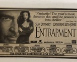 Entrapment Vintage Movie Print Ad Michael Douglas Catherine Zeta Jones T... - £4.74 GBP