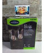 Harbor Breeze 24 ft Plug-In LED Black Outdoor String Light #5187861 - $34.99