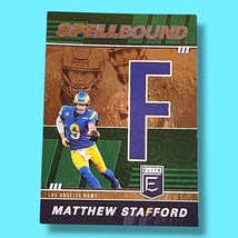 2022 Panini Donruss Elite - Spellbound Green Letter F #SB-MS4 Matthew St... - $1.31