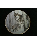BROKEN SILENCE collector plate AL AGNEW Year of the Wolf WOLVES Wildlife - €21,36 EUR