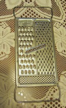 Foley All &#39;n One Shredder/Grater/Slicer-Stainless Steel-Retro Kitchen-USA - $10.95 CAD