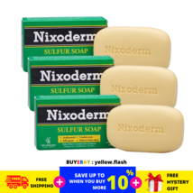 3 X Savon Au Soufre NIXODERM 100g Pour Le Soulagement Des Problèmes De Peau... - £26.56 GBP