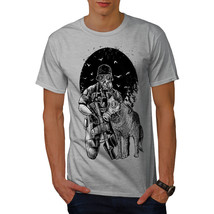 Wellcoda Survival Dog Toxic Horror Mens T-shirt,  Graphic Design Printed Tee - £14.84 GBP+
