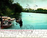 Pawtucket River From boat House Providence Rhode Island RI UDB 1906 Post... - $4.90