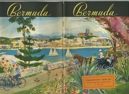 1934 Bermuda Travel Booklets Hotels Maps Rates Transportation - £31.66 GBP