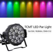 300W 5In1 Rgbwa Led Par Light Dmx Stage Dj Par Can Light Wash Light Beam... - £116.98 GBP