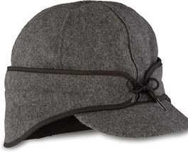Stormy Kromer The Midway Cap, Charcoal, Size: 7 1/8 - $53.35