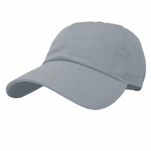 Plain Adjustable Military Solid Washed Cotton Polo Baseball Cap Dad Hat ... - $15.90