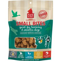 Plato Dog Small Bites Grain Free Duck 2.5oz. - £7.12 GBP