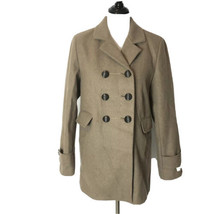 Calvin Klein Pea Coat Double Breasted Wool Blend Jacket Women&#39;s Size 6 - $34.65
