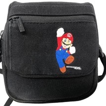 VTG Super Mario Nintendo DS Carrying Case Small Black Bag - £37.62 GBP