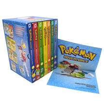 Pokemon Adventures Graphic Novel Volumes 1-7 Manga Box Set w Poster Viz ... - £21.67 GBP