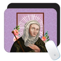 Saint Angela Meric : Gift Mousepad Catholic Saints Religious Saint Holy God - £10.47 GBP