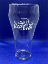 Vintage Enjoy COKE Enjoy Coca-Cola Clear Glass 6&quot; Tall - £4.10 GBP