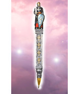 Haunted 14X TEMPLAR KNIGHTS CRYSTAL WISHES MAGNIFIER PEN MAGICK  WITCH CASSIA4 - $8.70