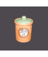 Val do Sol terra cotta sugar canister with vacuum-sealed lid made in Por... - £40.50 GBP