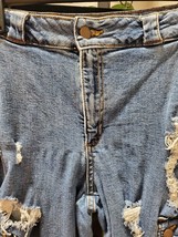 Fashion Nova Women&#39;s Blue Denim Cotton Mid-Rise Skinny Legs Jeans Pant S... - £22.12 GBP
