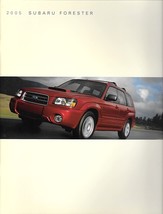 2005 Subaru FORESTER sales brochure catalog 05 US 2.5 XS XT L.L. Bean Edition - £6.39 GBP