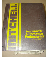 MITCHELL 1972 THROUGH 1981 ELECTRICAL SERVICE &amp; REPAIR IMPORTED CARS &amp; T... - £38.87 GBP