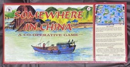 Somewhere In China Co-Operative Board Game Fishing Market Economic Themed - $14.01