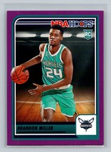 Brandon Miller #272 2023-24 Hoops Charlotte Hornets Purple RC - £4.72 GBP