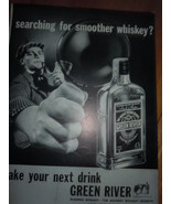 Green River Whiskey Sherlock Holmes Print Magazine Ad 1937 - $7.99