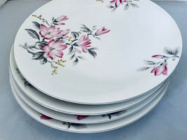 Noritake Nippon Toki Kaisha Porcelain 4 Dinner Plates 10-1/2&quot; Circa WWII - £33.57 GBP