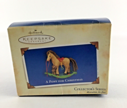 Hallmark Keepsake Ornament A Pony For Christmas Rocking Horse #7 Vintage 2004 - £14.99 GBP