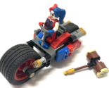 Lego DC Harley Quinn &amp; Motorcycle with Hammer Minifigure set - £15.82 GBP