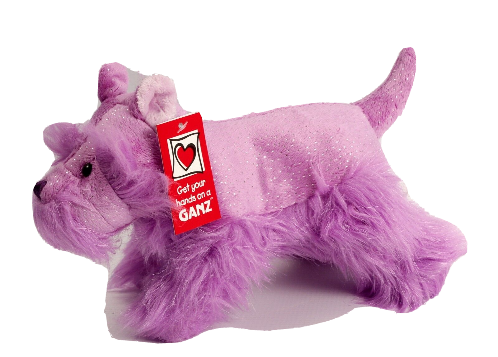 Ganz Scottie Dog 9 Inch Plush Toy Purple Sparkle Color Others are Available New - $12.19
