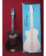 Vintage Original Sears Wing-Ding Plastic Guitar by Emenee with Box - £273.78 GBP