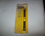 Vintage Stanley Pocket Level 42-189 pocket clip made in USA new worn pac... - $24.74