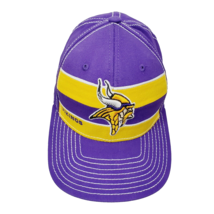 Minnesota Vikings Purple and Gold Hat Cap Reebok On Field Fitmax70 Size L/XL - $10.36