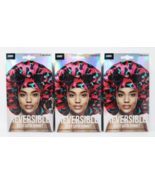 Donna Reversible Jumbo Bow Tie Silky Satin Bonnet-White/Gold/Black Lot o... - $40.57 CAD