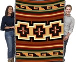 Hayat Blanket: Woven From Cotton, Inspired By Southwest Native Americans... - $90.96