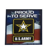 U.S. Army Proud to Serve Emblem USA Military Mini Magnet (Car/Fridge/Other) - $4.69 CAD