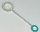 Tiffany Bubble Wand Blower in Blue Enamel and Sterling Silver Everyday O... - $475.00