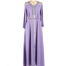 Ramadan Eid Mubarak Caftan Dubai Evening Dress s Abaya Islam Clothing Muslim Wom - £97.13 GBP