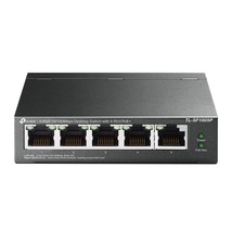 TP-Link TL-SF1005P | 5 Port Fast Ethernet PoE Switch | 4 PoE+ Ports @67W... - £52.87 GBP